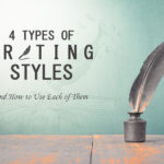 types of writing styles